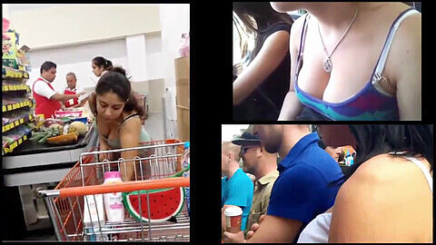 tamil wife cleavage voyeur videos
