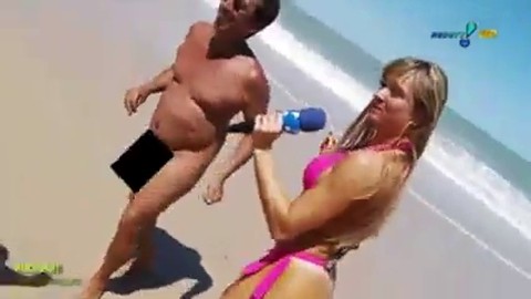 Exhibitionist Wife At Beach, Erection Tv - Videosection.com