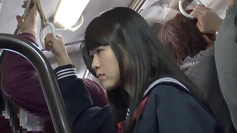 Young Japanese Student Fucked Hard In A Public Bus - Videosection.com 