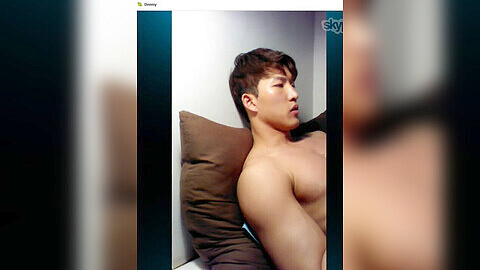 Korean Mix Fuck Naked Full - Korean Wanker Jerks Off A Hard Naked Cock - Videosection.com